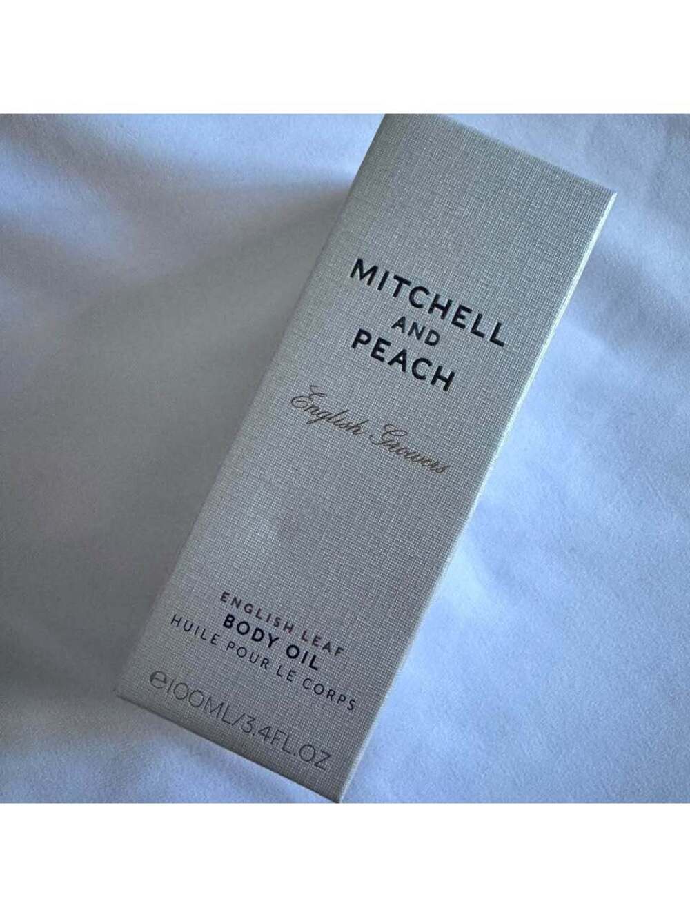 Mitchell and Peach: English Growers Body Oil